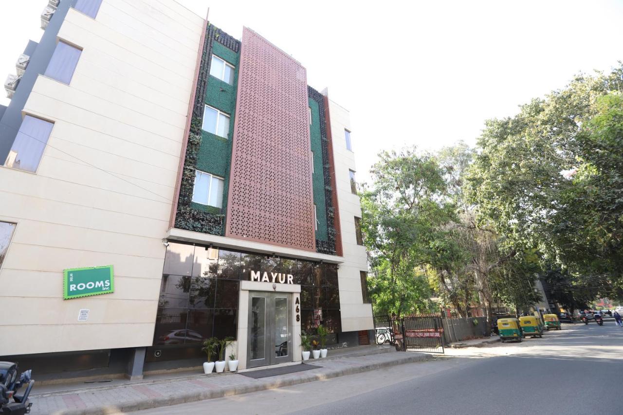 Mayur Hotel At Cr Park New Delhi Exterior foto